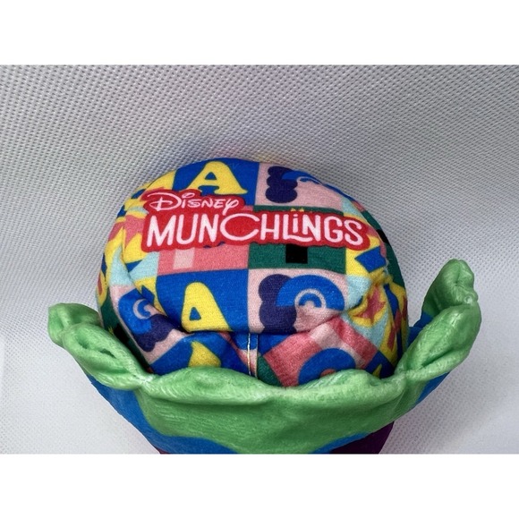 Disney Parks Munchlings Pixar Rainbow Unicorn Caramel Apple Plush Toy - Picture 3 of 4